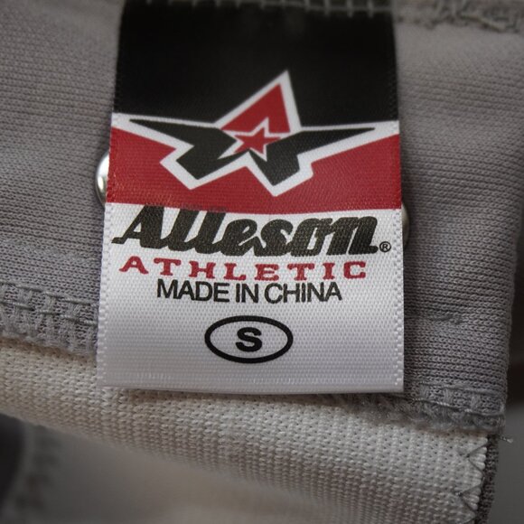 Lot of 2 Alleson Athletic Baseball Pants Small Adult Grey NWOT - Picture 8 of 8